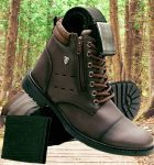 Kit com Bota Coturno Masculino + Cinto e Carteira