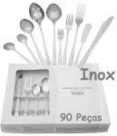 Faqueiro Inox 90 peças