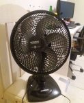 Mondial Maxi Power Ventilador de Mesa, 30cm, 3 Velocidades, Branco/Azul