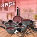 Conjunto Panelas 8 Peças