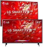 Smart TV LED 43” LG 43LM6300PSB Full HD Wi-Fi – Inteligência Artificial 3 HDMI 2 USB