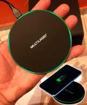 Carregador Sem Fio Wireless Preto 10W Multilaser – CB130