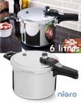 Panela Pressão 6,0 L Eterna Alumínio Polida – Nigro