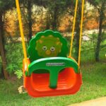 Balanço Fofossauros Xalingo Verde/Laranja