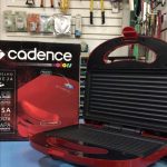Sanduicheira Minigrill Colors, Vermelha, 110v, Cadence