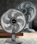 Ventilador de Mesa Mallory TS40 com 6 Pás, 40cm, 126W – Preto