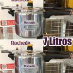 Panela de Pressão Rochedo Turbo – Alumínio 7L Polida