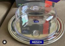Boleira Redonda com Tampa Brinox Petúnia – 32cm