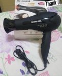 Secador de Cabelo Mondial com Íons 1900W – 2 Velocidades Power Shine Black 110V