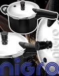 Panela de Pressão Nigro Press em Alumínio Polida – 4,5L