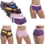 Kit com 6 Shortinhos Algodão Penteado
