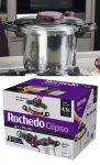 Panela de Pressão Rochedo Clipso Alumínio Pólido 4,5L