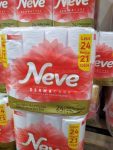 Papel Higiênico Folha Dupla Neve Toque de Seda – 24 Rolos 30m