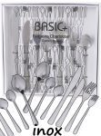 Faqueiro aço inox Charlotte 42 peças – Basic+