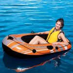 Bote Inflável Kondor 1000 Bestway com Válvulas de Segurança e Kit de Reparo – Laranja