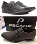 Sapato Social Couro Pegada Textura Masculino