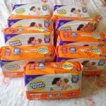 Kit Fraldas Pom Pom Protek Proteção de Mãe 4 Pacotes