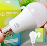 Smart Lâmpada Wi-Fi Positivo Casa Inteligente Smart Lâmpada Wi-Fi