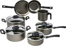 Conjunto de Panelas, Garlic, Grafite, Pacote de 7, Brinox