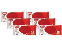 Lenços Umedecidos Huggies Supreme Care – 48 Unidades Cada 6 Pacotes