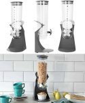 Dispenser de Cereais 1,5L Cinza – La Cuisine