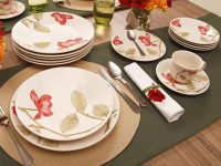 Aparelho De Jantar, Chá e Cafezinho 42 Peças Beauty Oxford