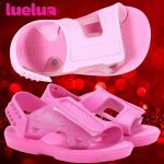 Sandália Papete Infantil Luelua Gliter Feminina
