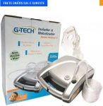 Inalador e nebulizador Nebcom V G-Tech Prata Bivolt