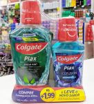 Kit Enxaguante Bucal Colgate Plax Fresh Mint 500ml + Colgate Plax IceFusion 250ml