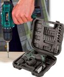 Furadeira e Parafusadeira a Bateria de Bancada – Britânia Hobby Velocidade Variável 3/8” com Maleta