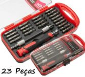 Chave em Jogo Eda Vermelho/ Preto 23 Peças