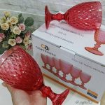 Jogo de Taças de Vidro 6 Peças 300ml – Casambiente Bico de Jaca