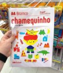 Chamequinho Papel A4, 210 x 297 mm, 100 Folhas, Azul