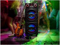 Caixa de Som Amvox Aca 1400 Tornado Bluetooth – Amplificada 1400W USB com Tweeter