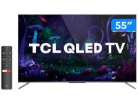 Smart TV 4K QLED 55” TCL C715 Android – Wi-Fi Bluetooth HDR 3 HDMI 2 USB