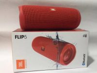 Caixa de Som Portátil JBL Flip 5 com Bluetooth, À Prova D’água – Vermelho
