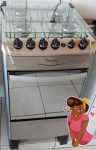 Fogão Atlas 4 Bocas Fastcook Inox – Bivolt