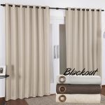 Cortina Elegance Blackout com Ilhós para Varão 2,50 X 3,00 – Casa & Conforto
