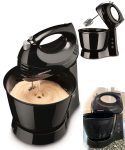 Batedeira Mondial Prática Black B-44 com 3 Velocidades – Preta