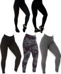 Kit com 3 Calças Leggings Basic Suplex
