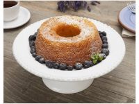 Prato para Bolo de Cerâmica Scalla Redondo – Bolinha 27cm
