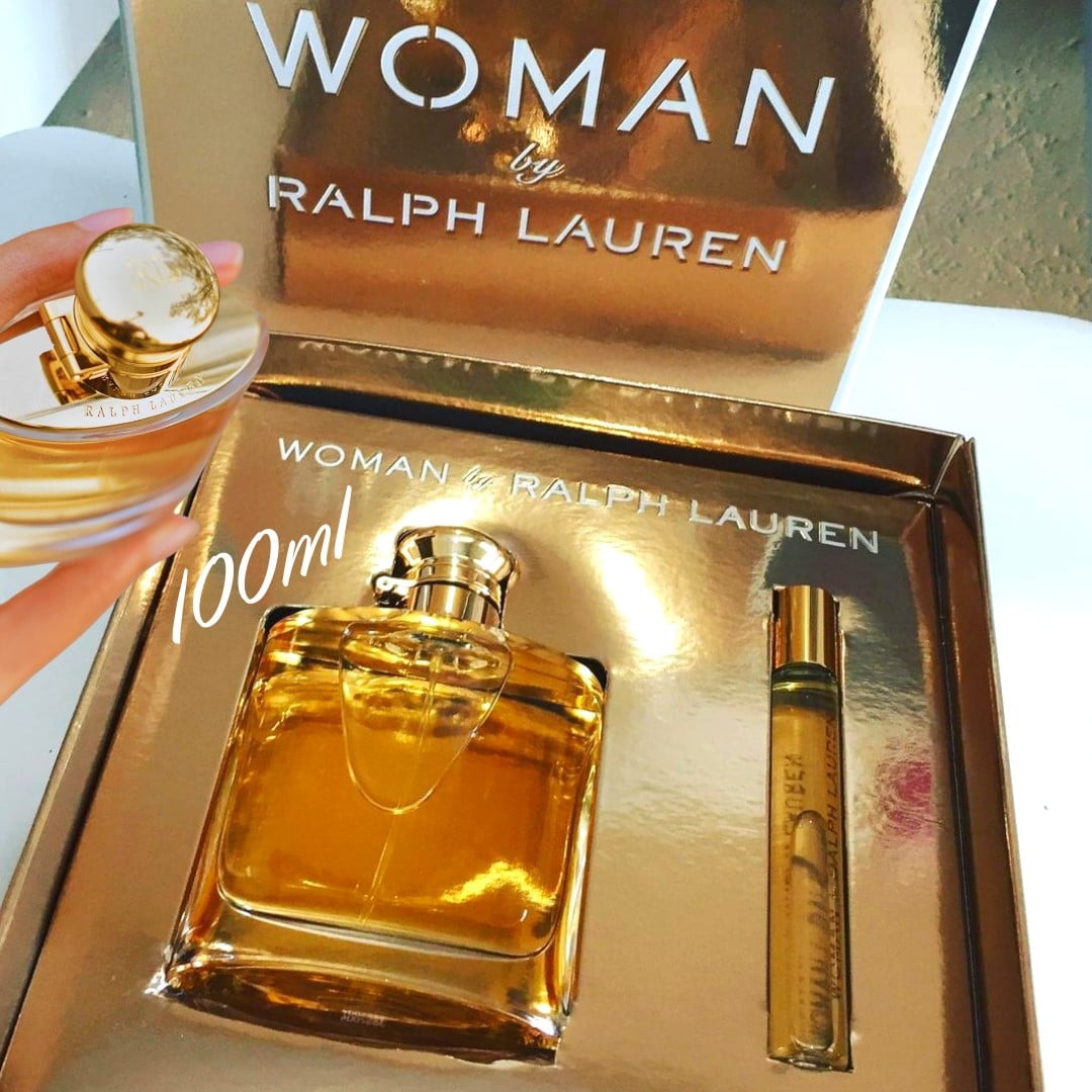 KIT Ralph Lauren Woman EDP - Perfume 50 ml + Mini 10ml + Loção Corporal 75  ml - Luxúria Perfumaria Atacado - Perfumes Importados Originais