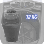 Lavadora de Roupas Libell Premium 12kg – 5 Programas de Lavagem Prata