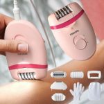 Depilador Elétrico Philips BRE285/00 Removedor com 07 Acessórios 2 velocidades Bivolt