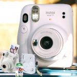 Instax Mini 11 Fujifilm Branco Flash Automático – com Acessórios