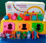 Estrela Brinquedo Educativo Caixa-Encaixa a Partir de 1 Ano, Multicor