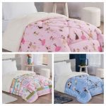 Coberdrom Solteiro Winter 100% Algodão / Sherpa 01 Peça – Dorothy