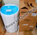 Centrífuga de Roupas 12Kg Britânia Branca
