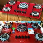 Cooktop 5 Bocas Fischer Rouge à Gás Tripla-Chama – Acendimento Superautomático