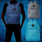 Mochila casual, Poliester, Unissex